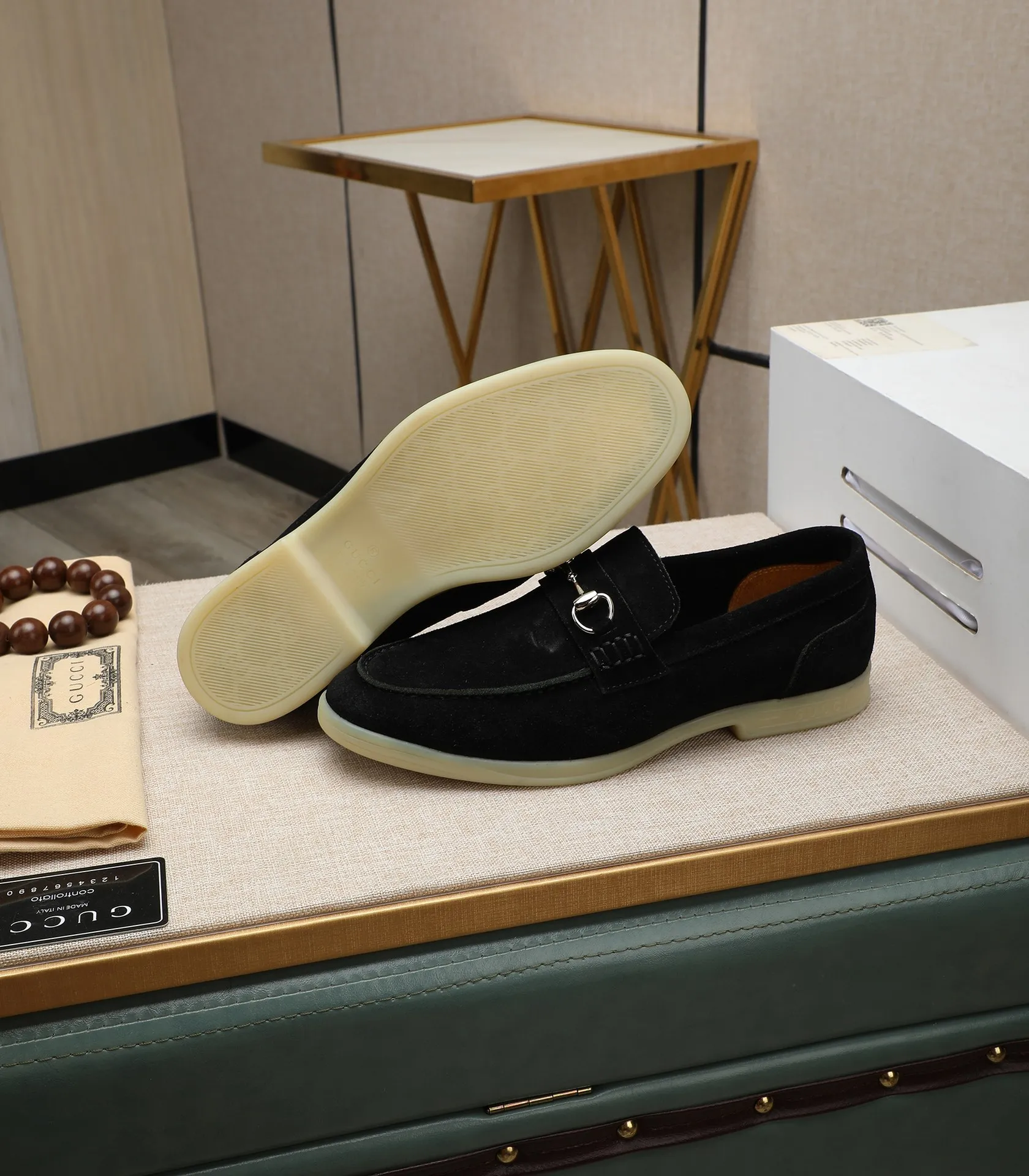 Men's shoes 💰520 📛📛Original (water-dyed cow lining) GUCCI official website formal shoes🌀 Italian 🇮🇹Imported cowhide➕Top imported water-dyed cowhide lining💋Finely handmade Original bottom, the real thing looks better when photographed in person Standard size 38-44